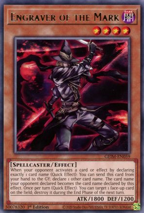 Image of Engraver of the Mark [GEIM-EN059] Rare