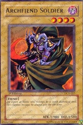 Image of Archfiend Soldier [DCR-057] Rare