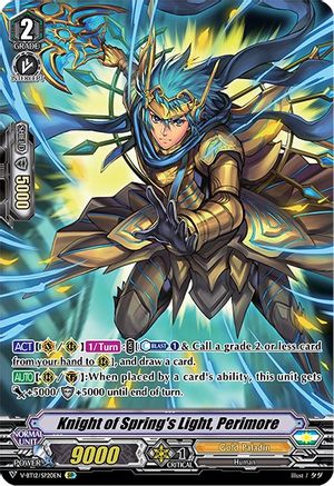 Image of Knight of Spring's Light, Perimore (SP) (DIVINE LIGHTNING RADIANCE)
