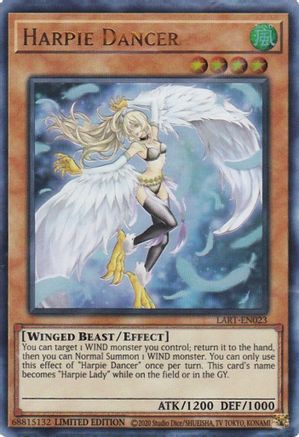 Image of Harpie Dancer [LART-EN023] Ultra Rare