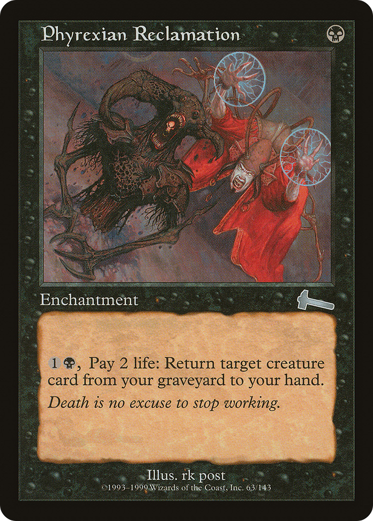 Image of Phyrexian Reclamation [Urza's Legacy]