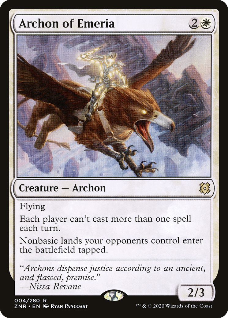 Image of Archon of Emeria [Zendikar Rising]