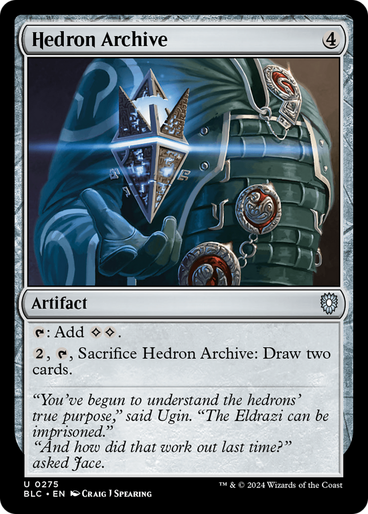 Image of Hedron Archive [Bloomburrow Commander]