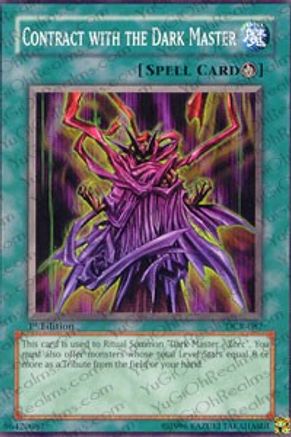 Image of Contract with the Dark Master [DCR-087] Common