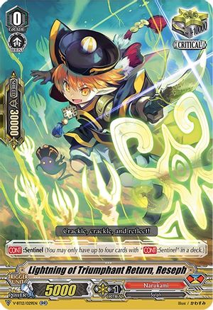 Image of Lightning of Triumphant Return, Reseph (DIVINE LIGHTNING RADIANCE)