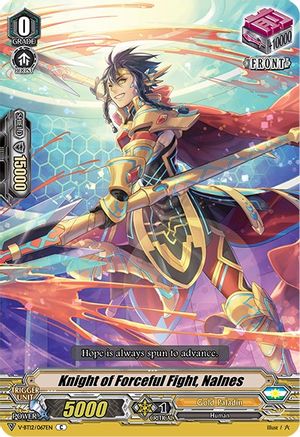 Image of Knight of Forceful Fight, Nalnes (DIVINE LIGHTNING RADIANCE)