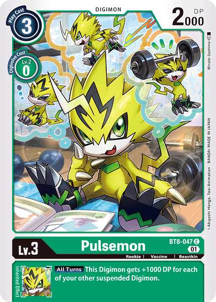 Image of Pulsemon [BT8-047] [New Awakening]