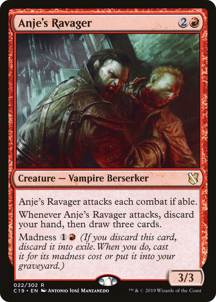 Image of Anje's Ravager [Commander 2019]