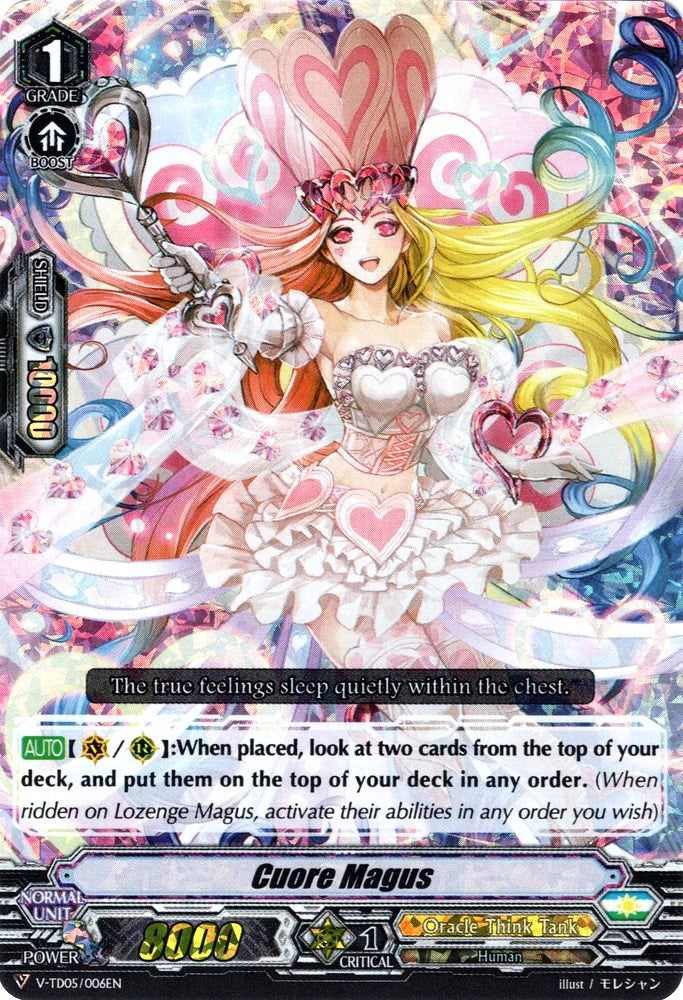 Image of Cuore Magus (Parallel Foil) (V-TD05/006EN) [Misaki Tokura]