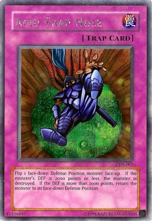 Image of Acid Trap Hole (Dark Duel Stories) [DDS-005] Secret Rare