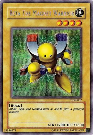 Image of Beta the Magnet Warrior [DOR-002] Secret Rare