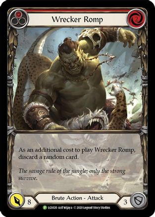 Image of Wrecker Romp (Red) [LGS020] (Promo)