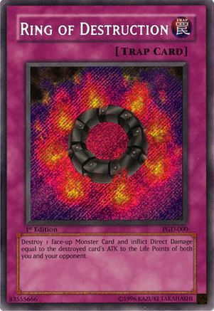 Image of Ring of Destruction [PGD-000] Secret Rare