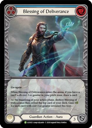 Image of Blessing of Deliverance (Blue) [LGS025] (Promo)