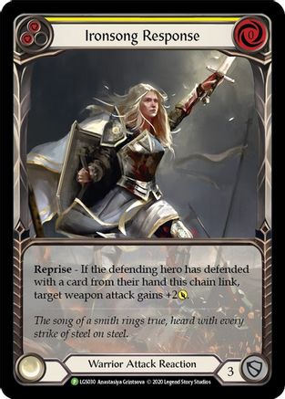 Image of Ironsong Response (Yellow) [LGS030] (Promo)