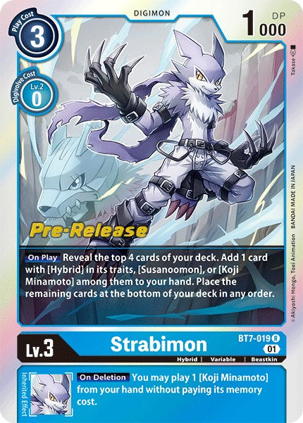 Image of Strabimon [BT7-019] [Next Adventure Pre-Release Cards]