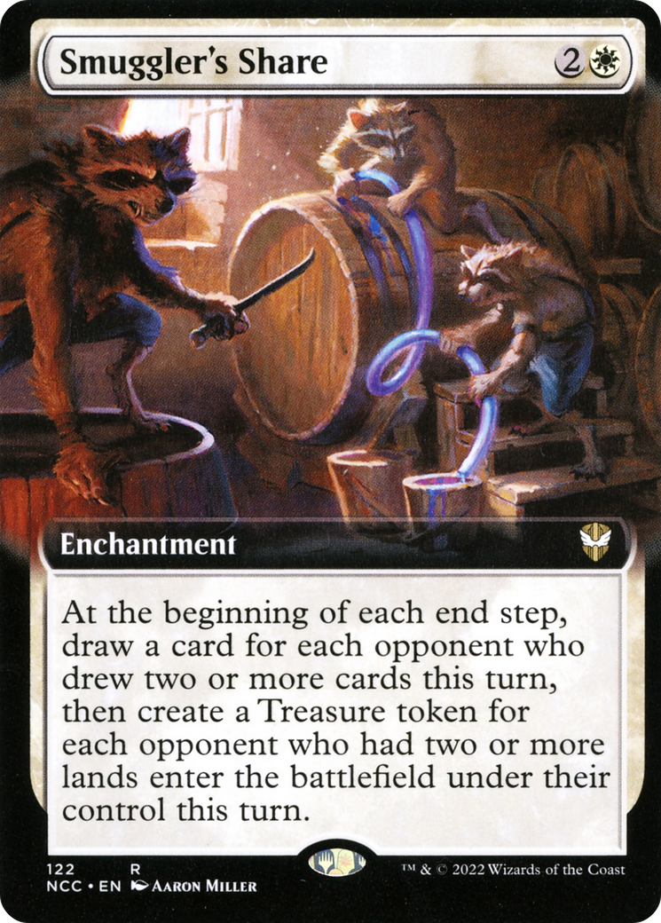 Image of Smuggler's Share (Extended Art) [Streets of New Capenna Commander]