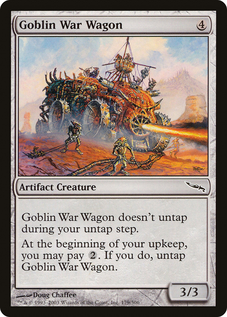 Image of Goblin War Wagon [Mirrodin]