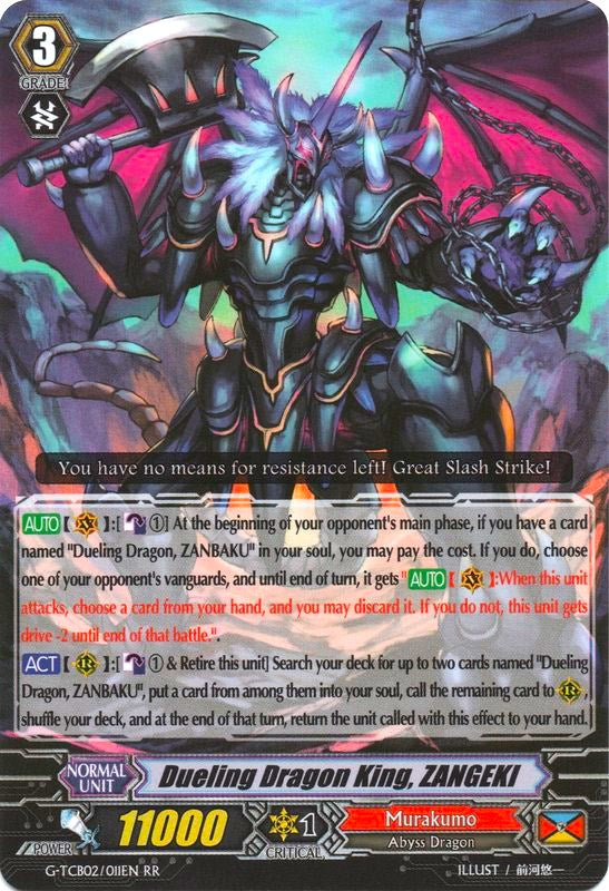 Image of Dueling Dragon King, ZANGEKI (G-TCB02/011EN) [The GENIUS STRATEGY]