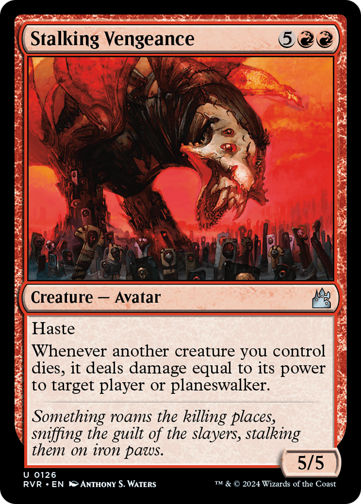Image of Stalking Vengeance [Ravnica Remastered]