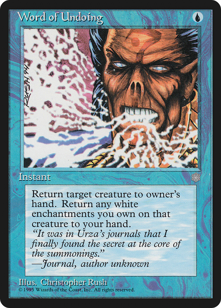 Image of Word of Undoing [Ice Age]