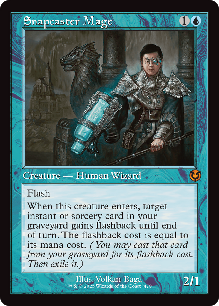 Image of Snapcaster Mage (Retro Frame) [Innistrad Remastered]