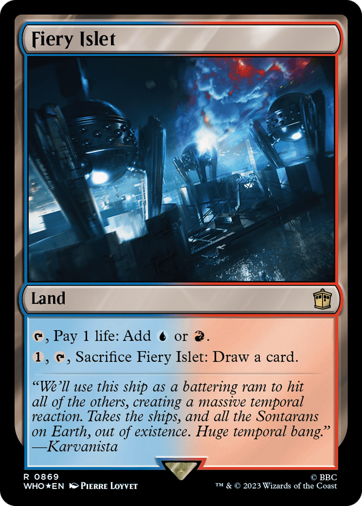 Image of Fiery Islet (Surge Foil) [Doctor Who]