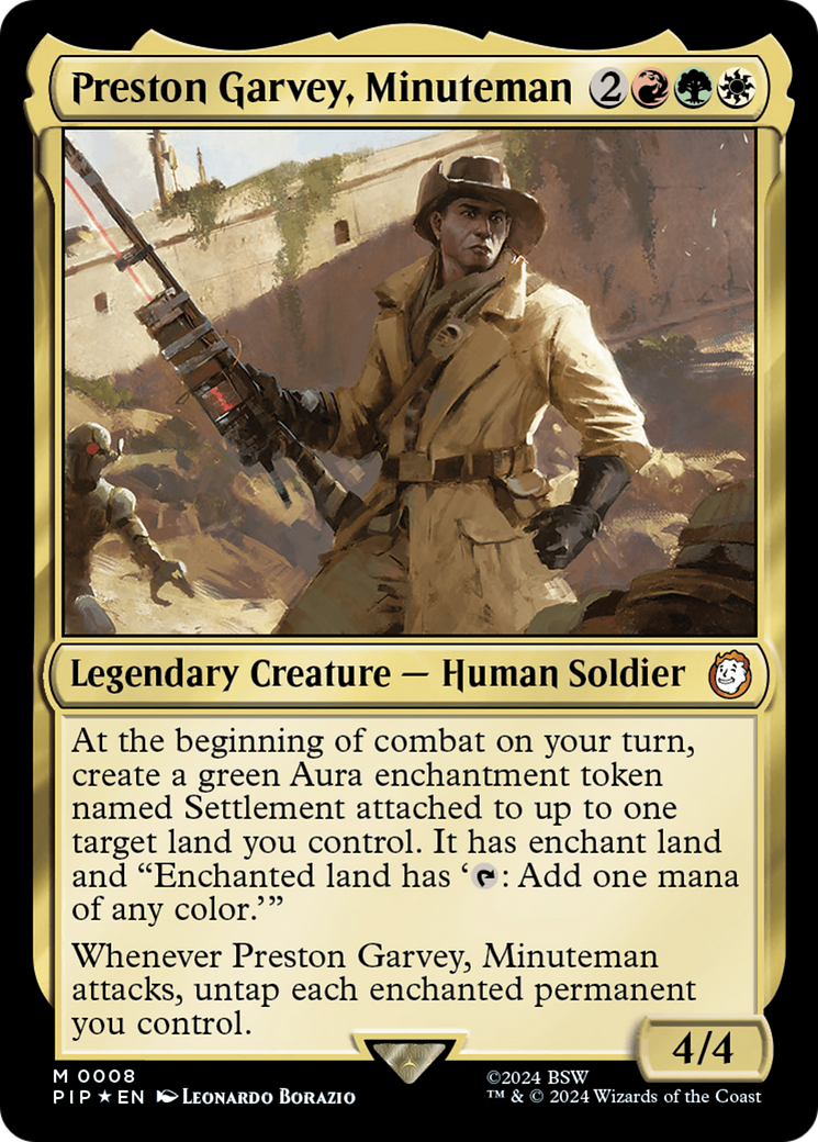 Image of Preston Garvey, Minuteman [Fallout]
