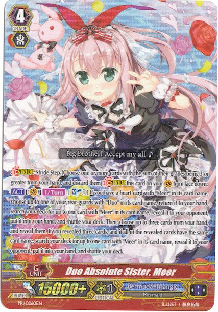 Image of Duo Absolute Sister, Meer (PR/0260EN) [Promo Cards]