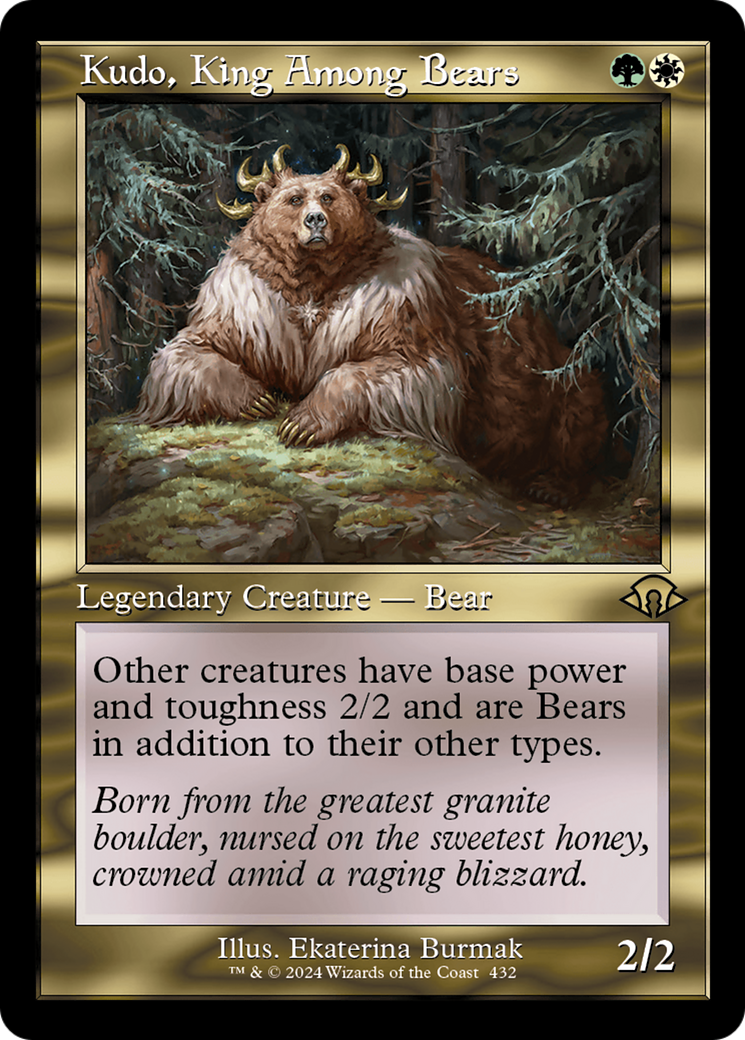 Image of Kudo, King Among Bears (Retro) [Modern Horizons 3]