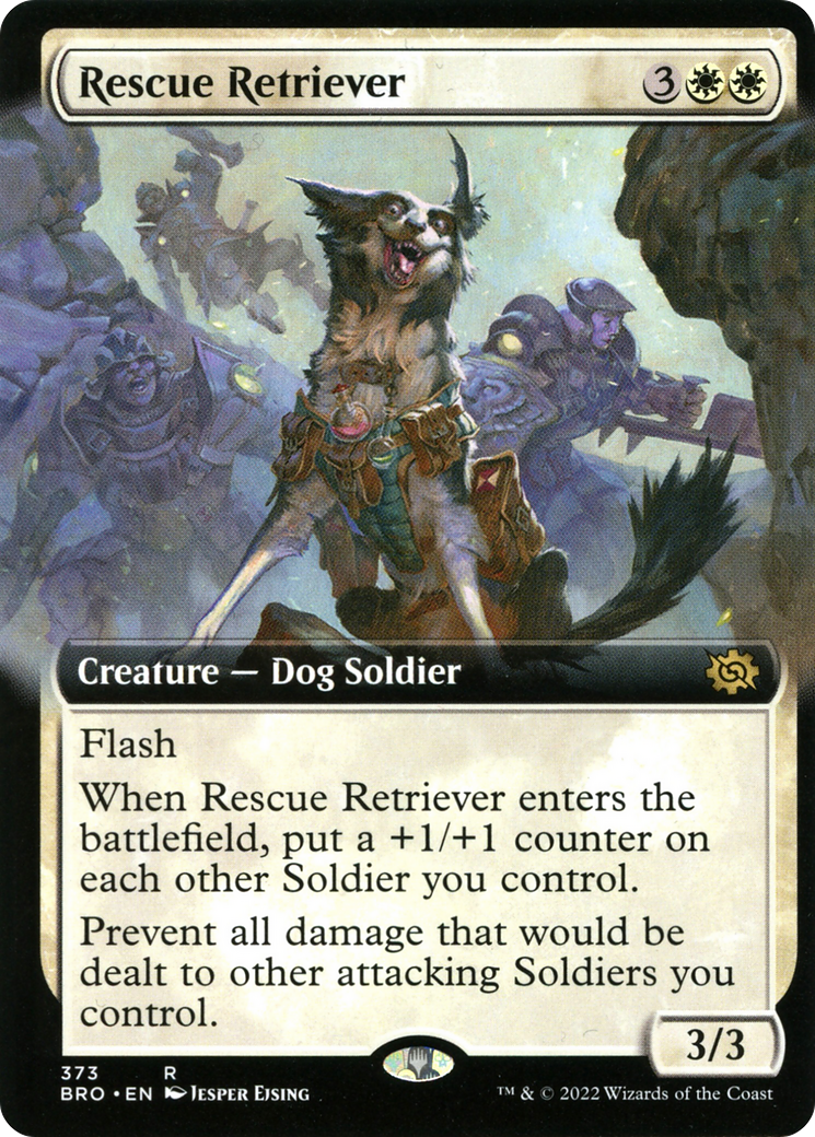 Image of Rescue Retriever (Extended Art) [The Brothers' War]