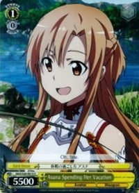 Image of Asuna Spending Her Vacation (SAO/S26-E015 C) [Sword Art Online Vol.2]