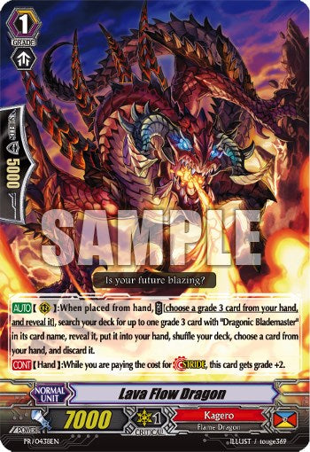 Image of Lava Flow Dragon (PR/0438EN) [Promo Cards]
