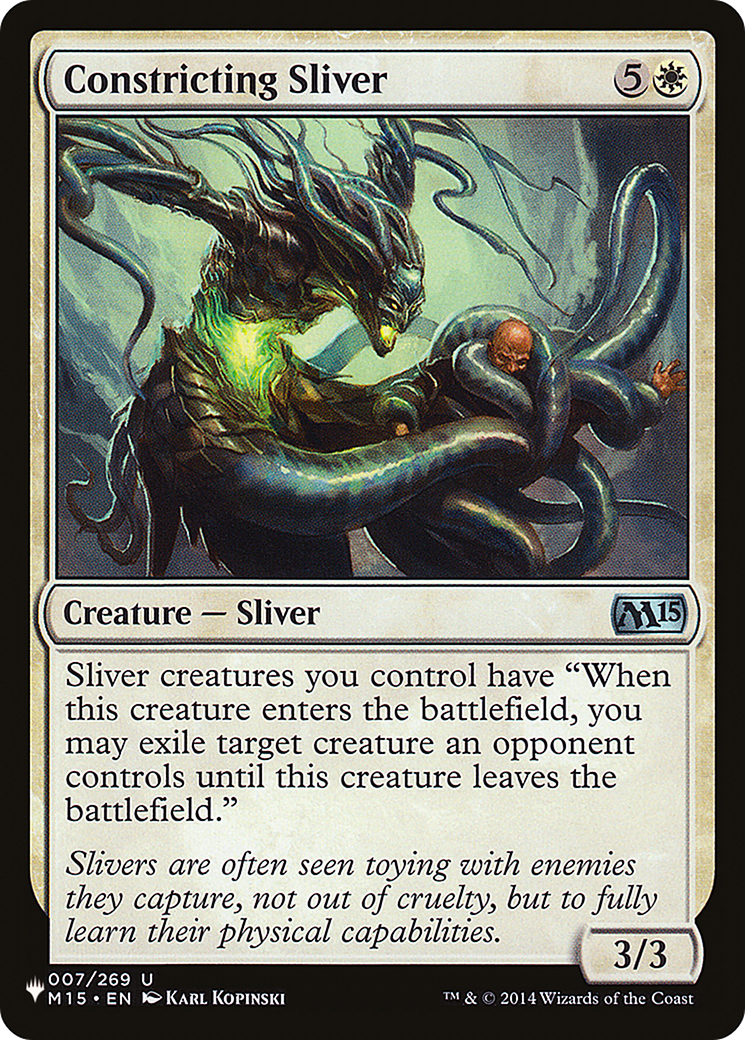 Image of Constricting Sliver [The List]