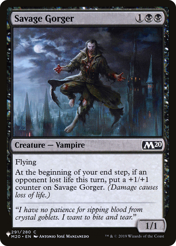 Image of Savage Gorger [The List]