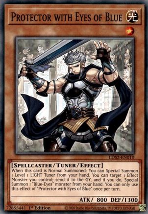 Image of Protector with Eyes of Blue [LDS2-EN010] Common