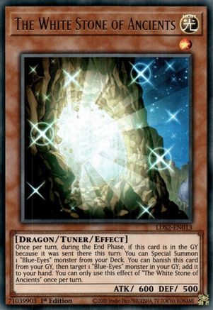Image of The White Stone of Ancients [LDS2-EN013] Ultra Rare