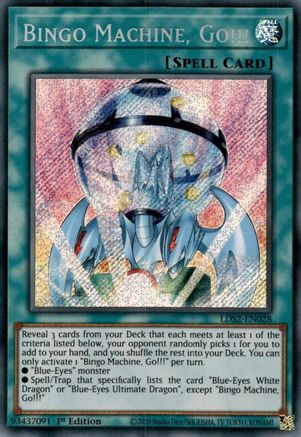 Bingo Machine, Go!!! [LDS2-EN028] Secret Rare