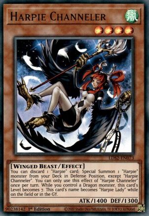 Image of Harpie Channeler [LDS2-EN073] Ultra Rare
