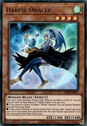 Image of Harpie Oracle [LDS2-EN077] Ultra Rare