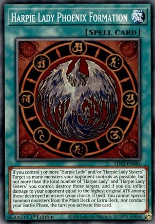 Image of Harpie Lady Phoenix Formation [LDS2-EN084] Common