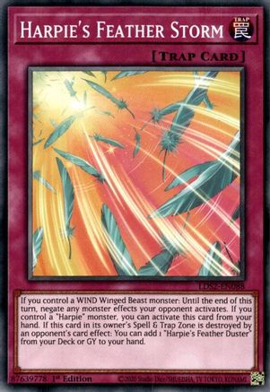 Image of Harpie's Feather Storm [LDS2-EN088] Common