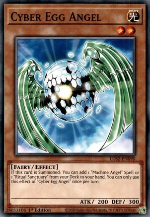 Image of Cyber Egg Angel [LDS2-EN090] Common