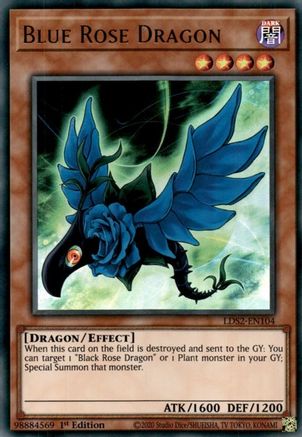 Image of Blue Rose Dragon [LDS2-EN104] Ultra Rare