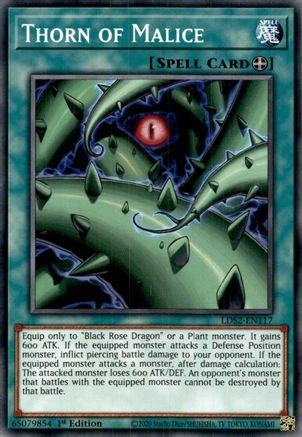 Image of Thorn of Malice [LDS2-EN117] Common