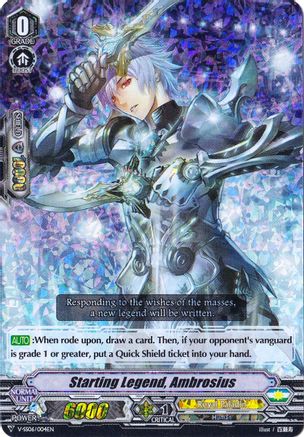 Starting Legend, Ambrosius (RRR Foil) (V-SS06: VALIANT SANCTUARY)