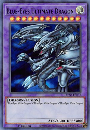 Image of Blue-Eyes Ultimate Dragon (Purple) [LDS2-EN018] Ultra Rare