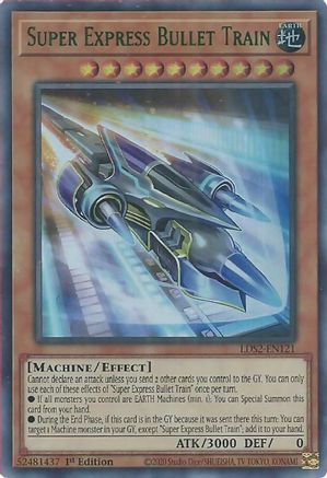 Image of Super Express Bullet Train (Green) [LDS2-EN121] Ultra Rare