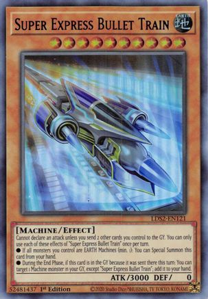 Image of Super Express Bullet Train (Purple) [LDS2-EN121] Ultra Rare
