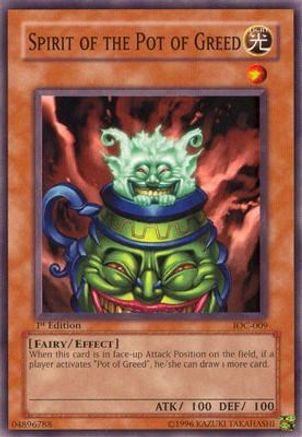 Image of Spirit of the Pot of Greed [IOC-009] Common